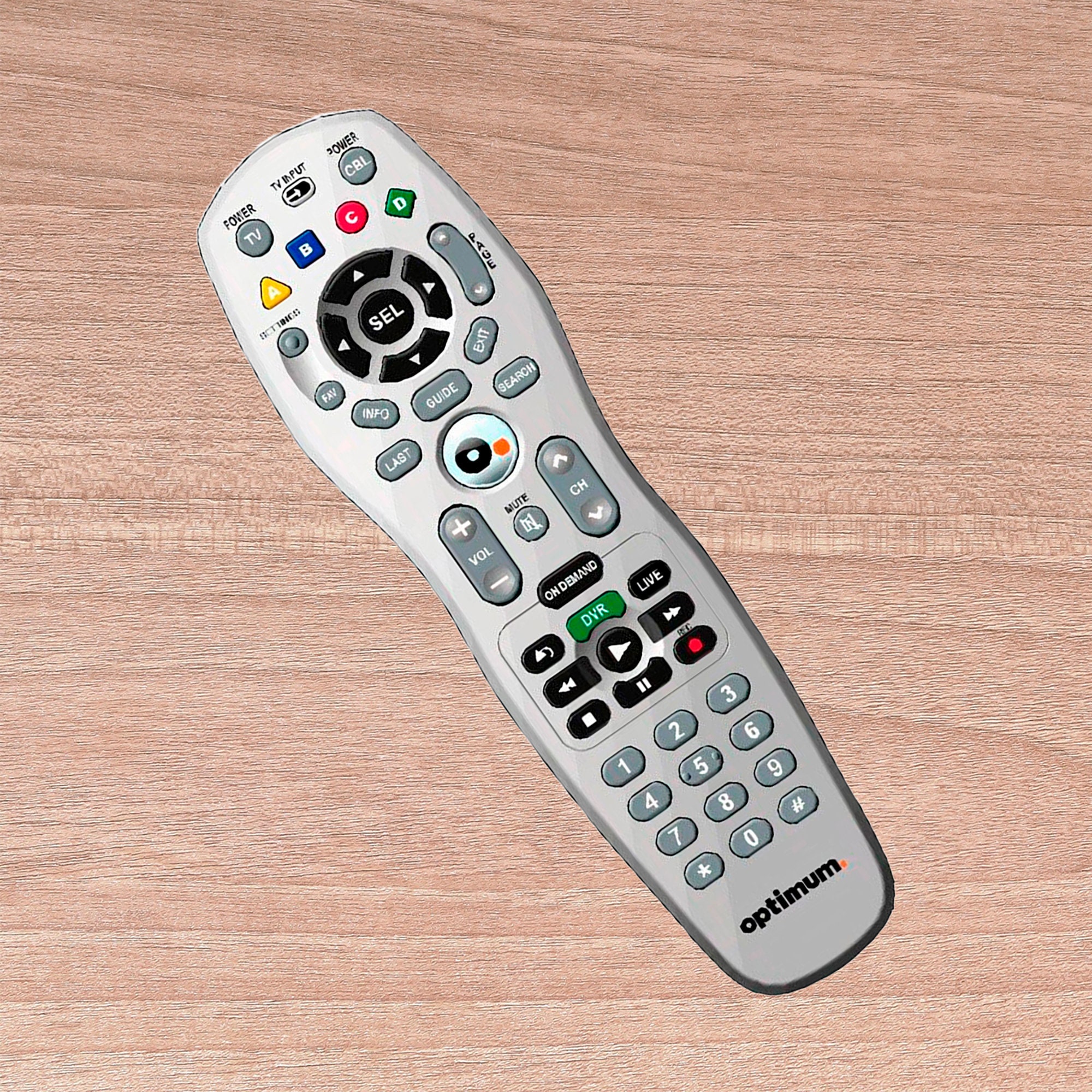 Cablevision Optimum Model URC 2464 B00 Universal Remote Control Etsy
