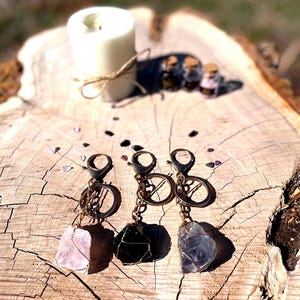 Sacred Crystal Keychains