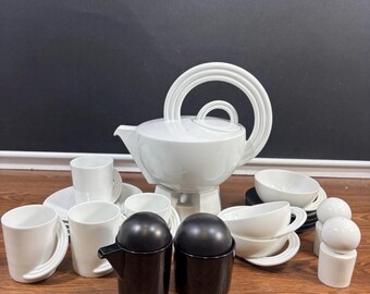 Mario Bellini Rosenthal Allemagne - Service post-moderne - Thé et café Art déco