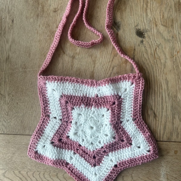 Sac étoile au crochet - Sac fait main - Accessoire fait main