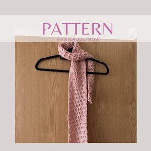Crochet scarf pattern