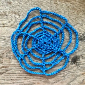Crochet Spiderweb, Halloween decor