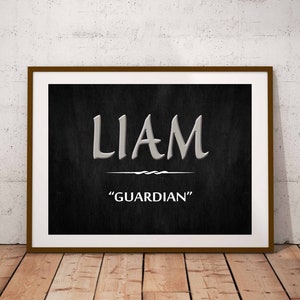 Name Meaning Print