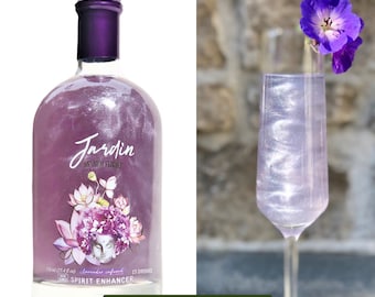 Sugar Free Lavender Syrup for Mocktails & Cocktails, Coffee, Signature Drinks and Party Favors. Non-Alcoholic, Aromatic and Beautiful