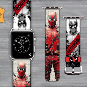 Deadpool apple watch band best sale