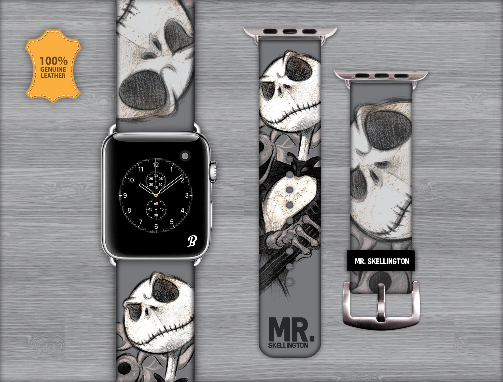 Jack Skellington Apple Watch Band Etsy