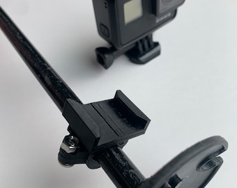 GoPro-montage voor skistok, montage voor skistok-camera, GoPro-montage voor stokken, GoPro-montage, GoPro-accessoires, GoPro-montage voor trekkingstokken