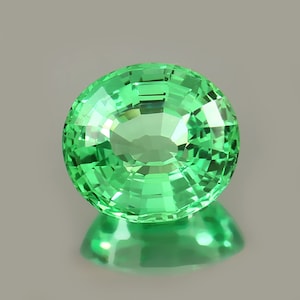 Flawless Emerald  Oval cutstone 15carat Loose Gemstone for Ring  ,pendant and Jewelry Making