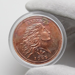 Coins 1793 Flowing Hair Cent  Collectibles Coins US Commemorative Coins Old Coins Perfect For Gifts Rare Coin Coins To Colllect