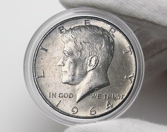 Coins 1964 Kennedy Half Dollar Collectibles Coins US Commemorative Coins Old Coins Perfect For Gifts Antique Coin Coins To Collect