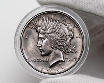 Coins 1921 Liberty Peace One Dollar Collectibles Coins US Commemorative Coins Old Coins Perfect For Gifts Antique Coin Coins To Collect