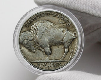 Coins 1937 D 3 Legged Buffalo Nickel Collectibles Coins US Commemorative Coins Old Coins Perfect For Gifts Rare Coin Coins To Collect