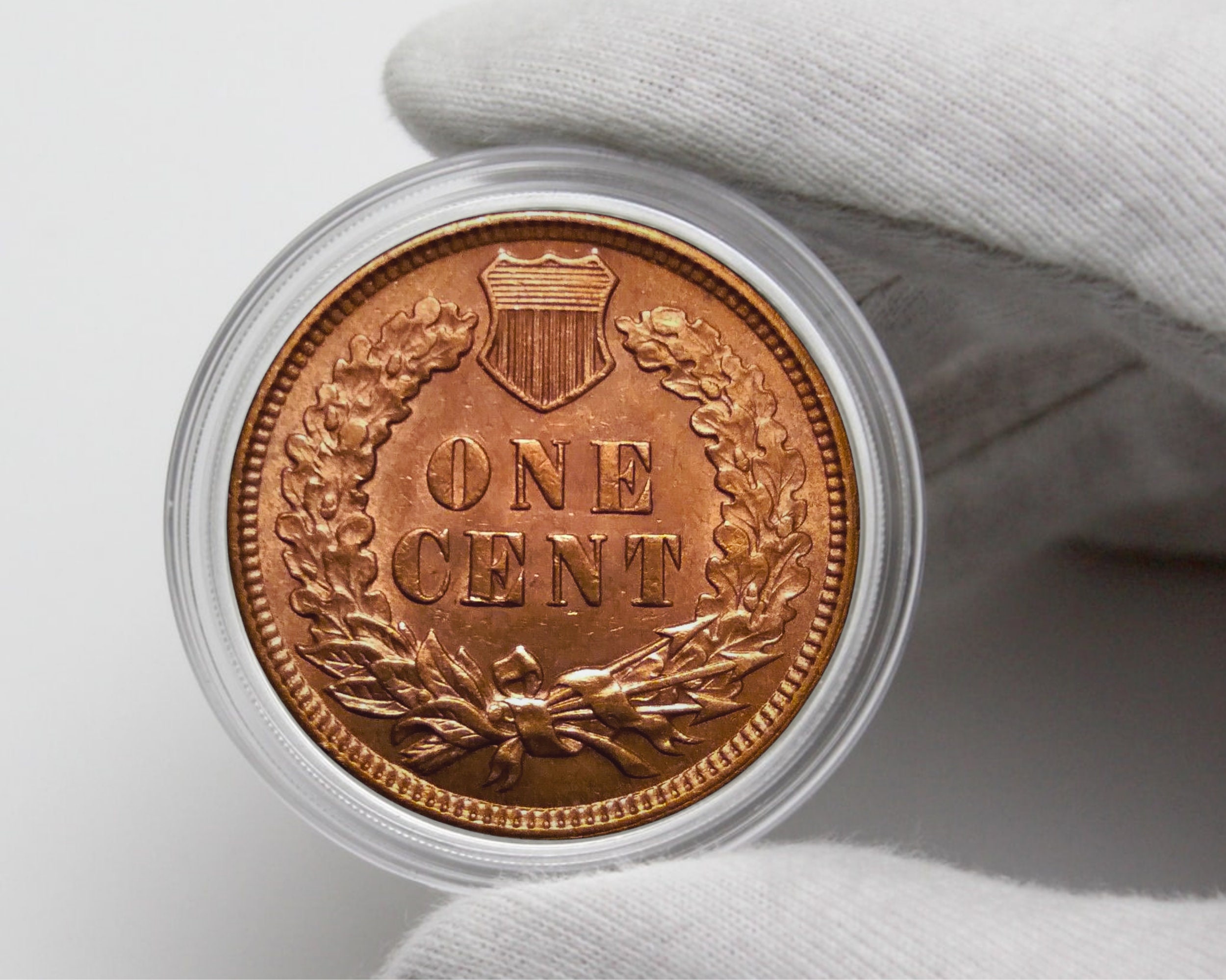 コイン 1909年インディアンヘッド 1セント コレクターズコイン 米国