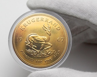 Münzen 1967 Südafrika Krugerrand Vergoldete Münze Springbock-Anlagemünzen Gedenkmünzen