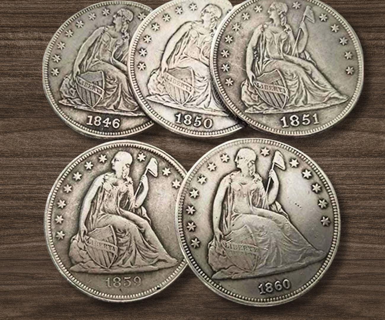 1800 liberty silver dollar - Etsy 日本