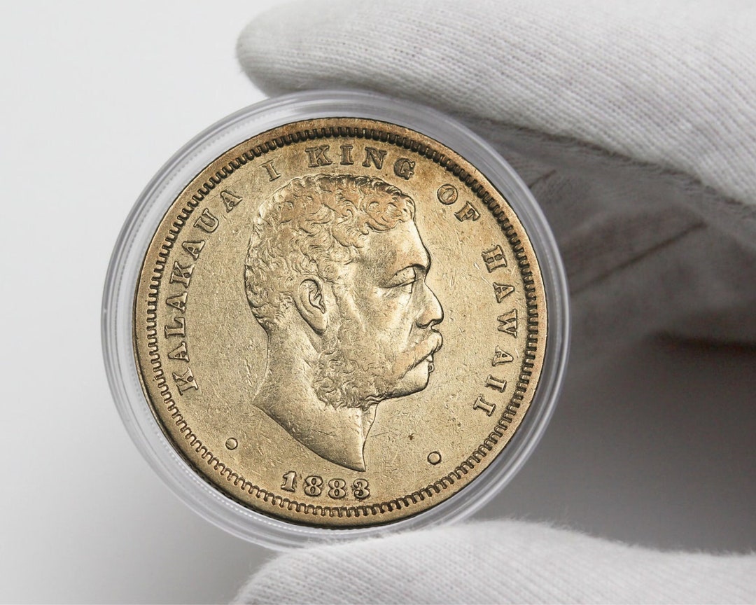ハワイ記念硬貨 KALAKAUA I KING OF HAWAII 1883 1883年(141年前