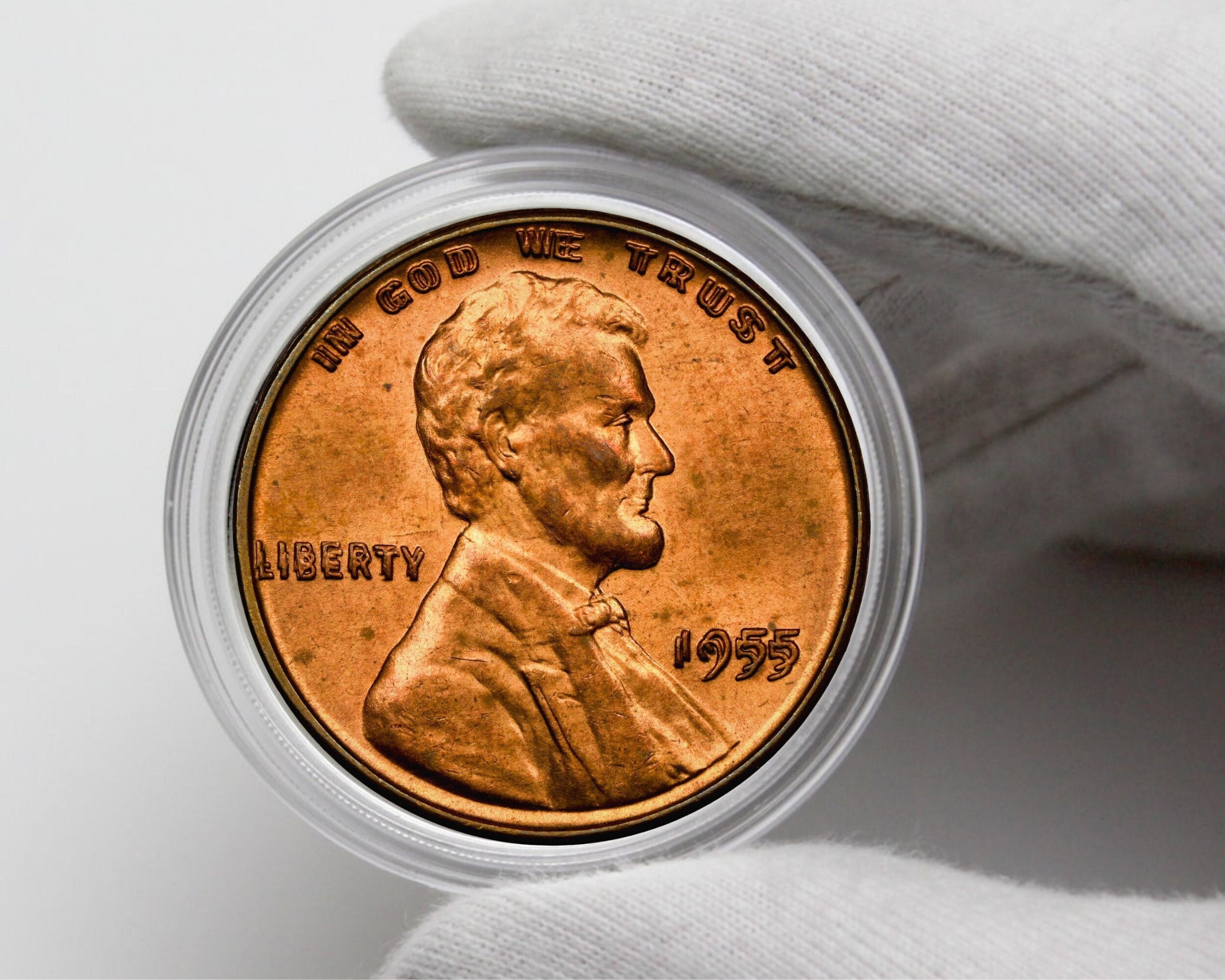 COINS 1955 55 Double Die Lincoln Cent Collectibles Coins US Commemorative Coins Old Coins Perfect For Gifts Rare Coin Coins To Collect
