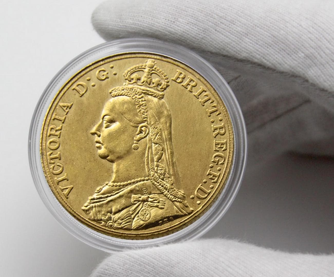 コイン 1887年 ヴィクトリア女王 イギリス 金メッキ 収集品 記念コイン