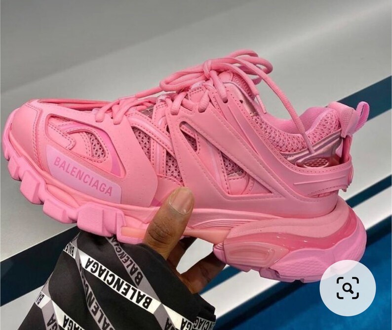 balenciaga track pink
