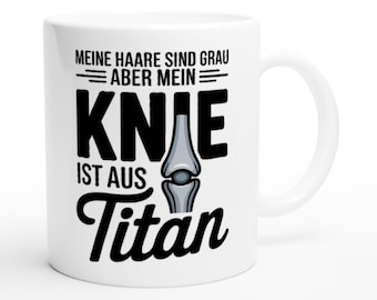 Knee Surgery Mug as a Gift for Knee Surgery, Knee Operation, Get Well Soon, Surgery Mug, Gift After Knee Surgery, Gifts for Knee Surgery