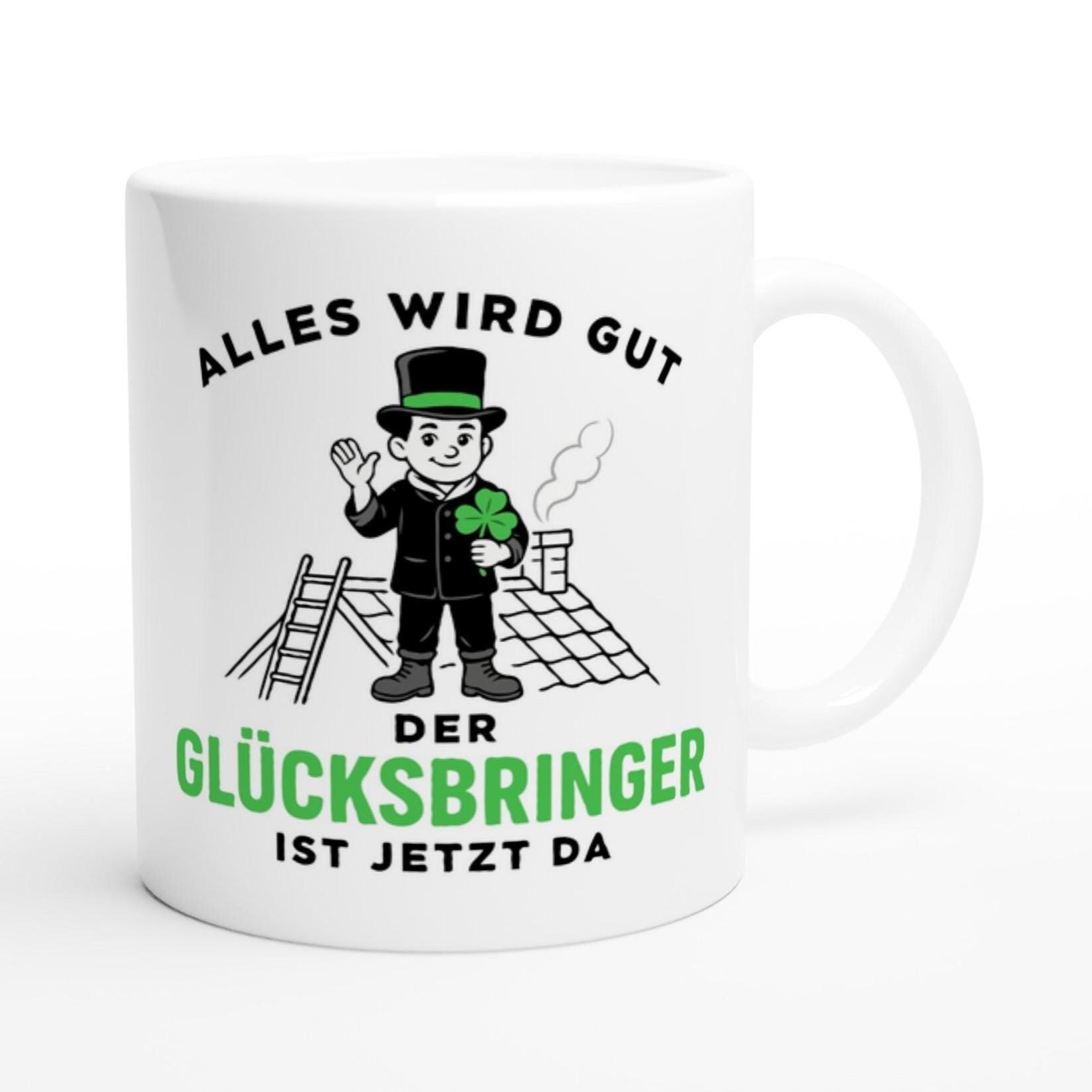 Logbuch-Verlag 4 Schornsteinfeger Figuren Glücksbringer für 2025 Silvester Neujahr kleines Geschenk für Gäste & Kunden