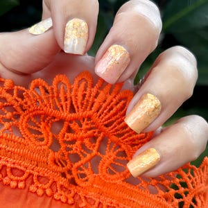 Autumn Sparkle Nail Wraps, Nail Polish Strips, Nail Stickers