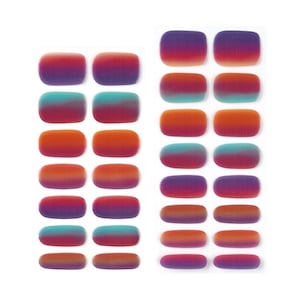 Bold Ombre  30ct Semi-Cured Gel Wraps *** New 30ct***