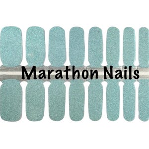 Mint Chameleon/Color Shifting Nail Wraps, Nail Polish Strips, Nail Stickers