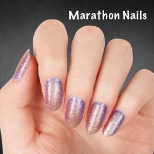 Sunset Whisper Nail Wraps, Nail Polish Strips, Nail Stickers
