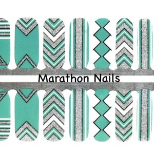 Classic Aztec Designs Nail Wraps, Nail Polish Strips, Nail Stickers