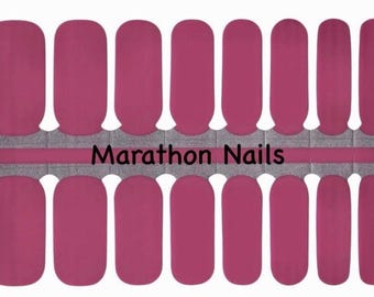 Sunkist Coral Nail Wraps, Nail Polish Strips, Nail Stickers
