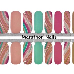 Whimsical Nail Wraps, Nail Polish Strips, Nail Stickers
