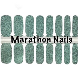 Green Chameleon/Color Shifting Nail Wraps, Nail Polish Strips, Nail Stickers