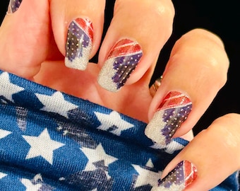 Valor Nail Wraps, Nail Polish Strips, Nail Stickers