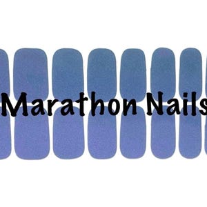 Mystic Mirage - Purple to Blue - Chameleon/Color Shifting Nail Wraps, Nail Polish Strips, Nail Stickers