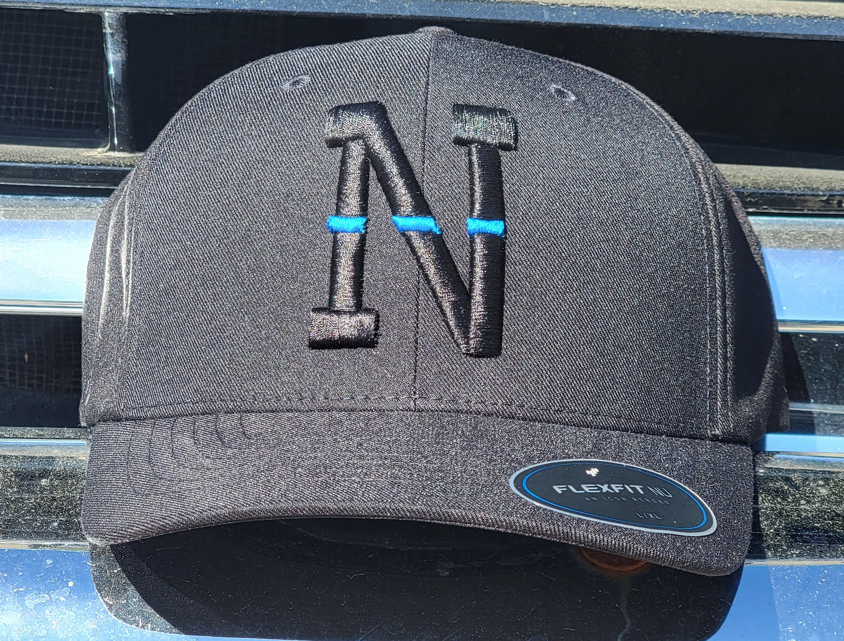 Napa Thin Blue Line Flexfit Cap - Etsy