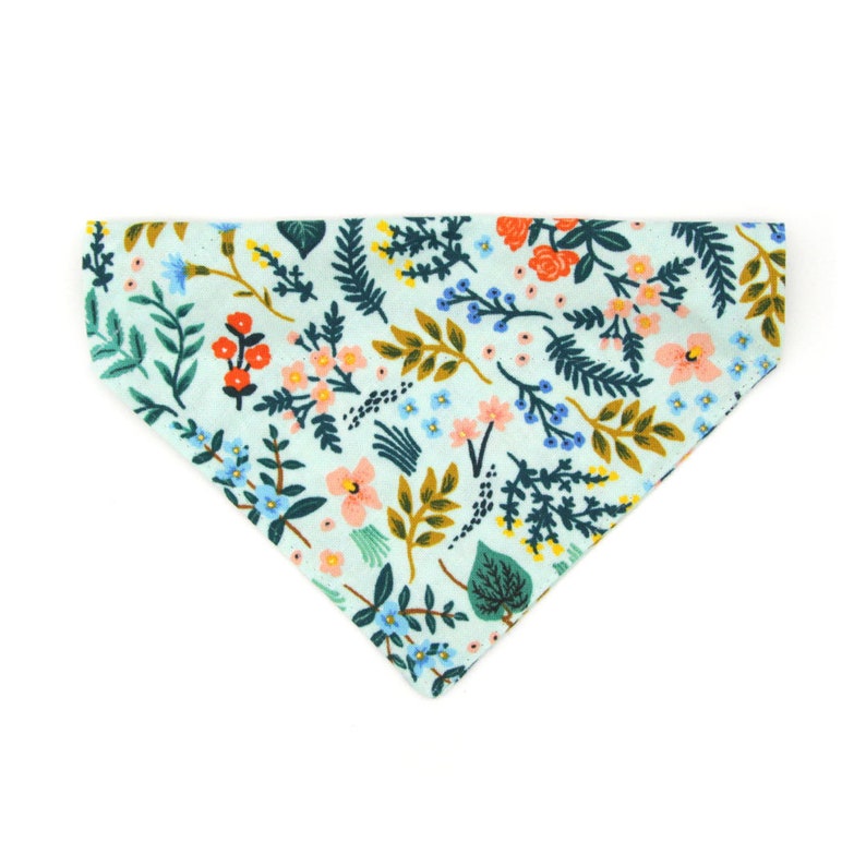 Rifle Paper Co. Fabric by the Yard Wildwood Mint Light Green Floral