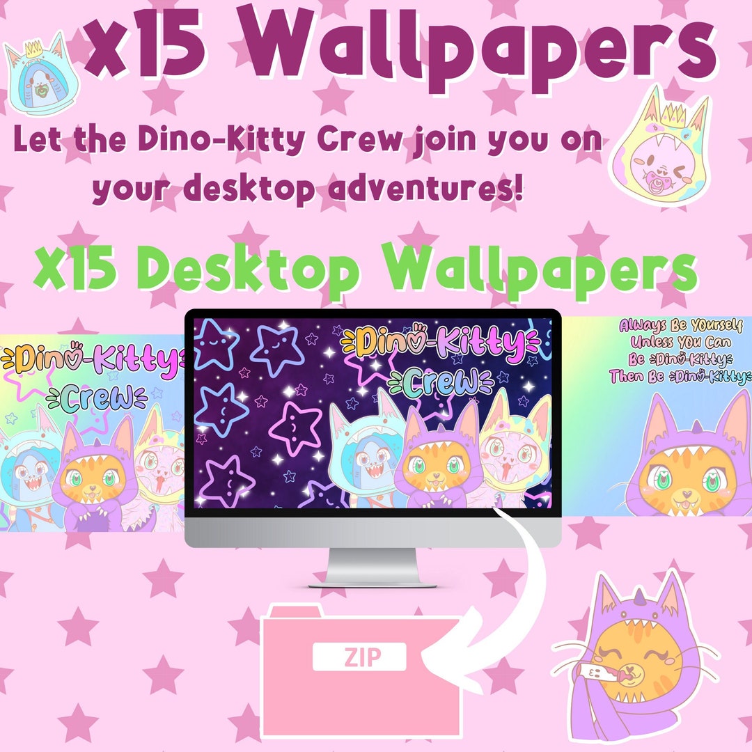 ABDL Little Space x15 Desktop Wallpapers Cute Characters - Etsy France