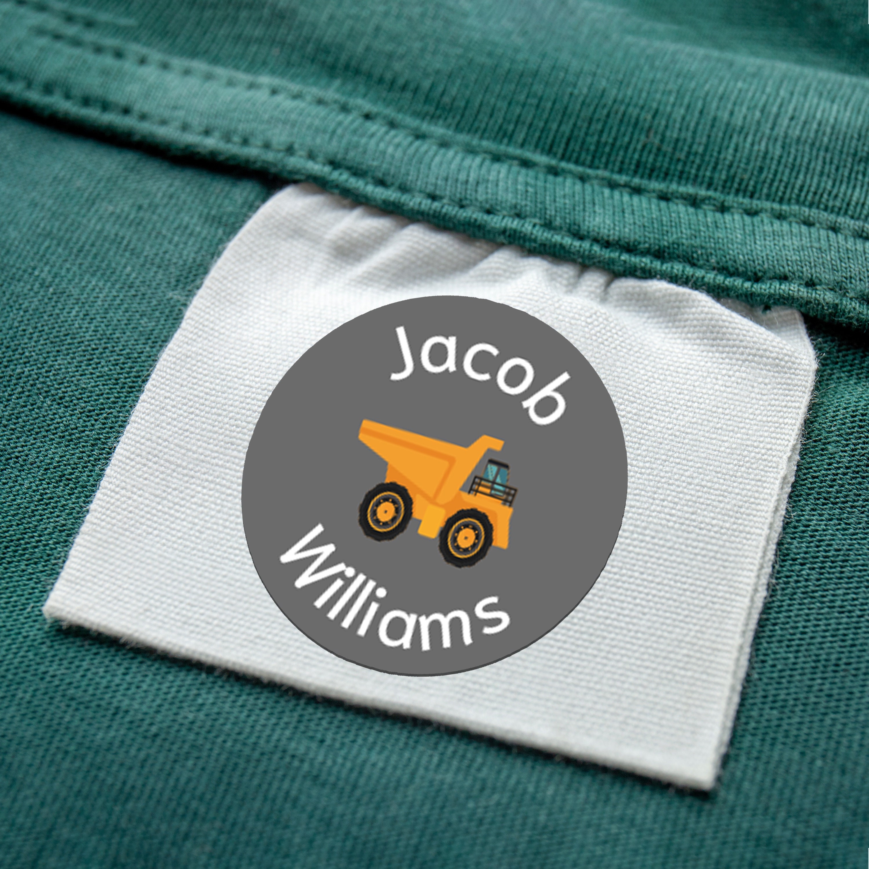 100 Personalized Daycare Name Labels for Clothing Tags Water Etsy