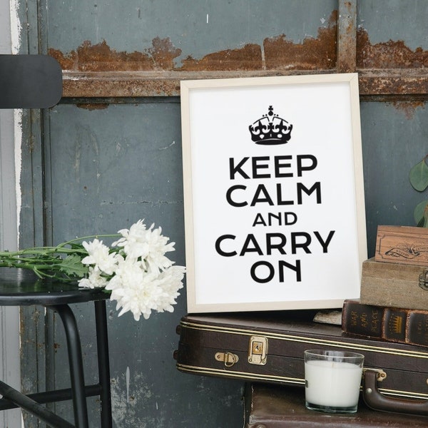 Keep Calm Posters - Etsy