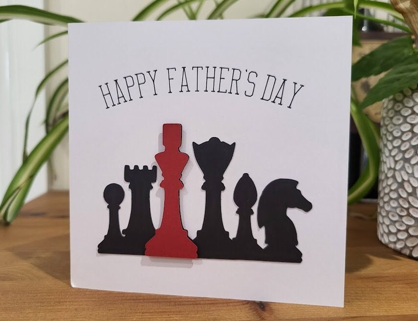 PDF Instant Download Father Day Gift 9 Cover Chess Book 