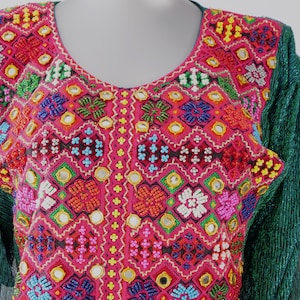 Afghani traditional clothing, Maxi  Dress, ethnic Afghani Dress, Afghan beadwork Kuchi Dress, boho style dress, Eid outfit Modest Dress
