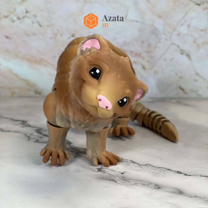 a toy animal that is on a table