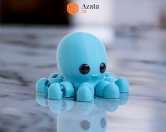 Tiny Octopus Keychain | Cute Toy Animal Keychain | Couples Keychain | Personalized Custom Keychain Accessory | Baby Octopus Keychain