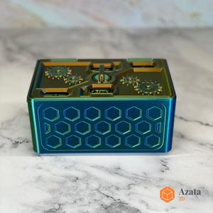 Geared Box | Classy Storage Box | Small Under Bed Cute Jewelry Storage Box | Luxury Earring/Necklace/Bracelet/Ring Storage Box