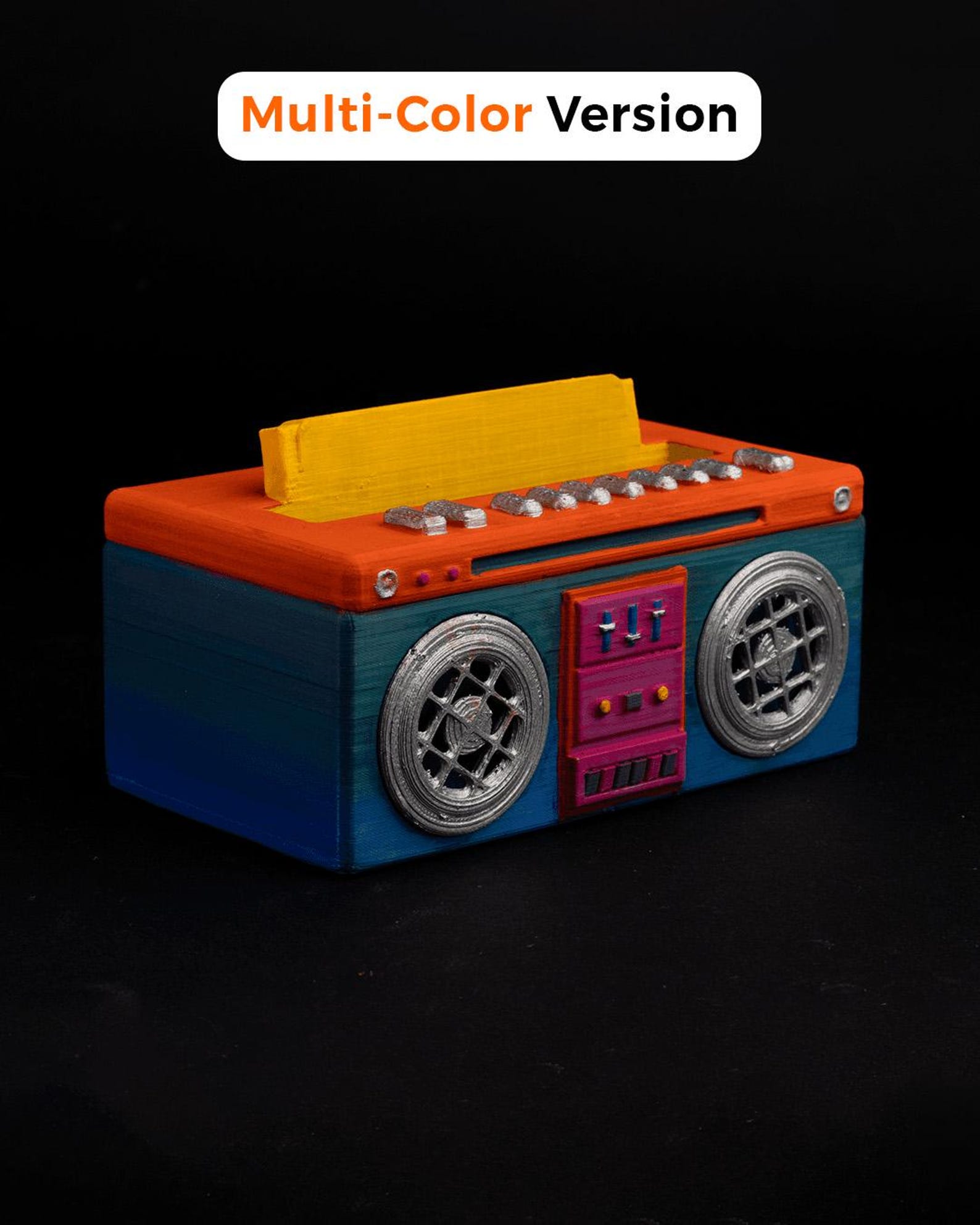90’s Boombox Phone Amplifier | Elegant and Versatile Phone Stand With ...