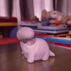Baby Brontosaurus Dinosaur Figure | Cute Prehistoric Jurassic Dino Toy | Highly Durable for Desk Design & Education | Fun for Boys and Girls