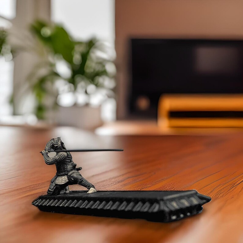 Samurai Incense Holder 3D Printed Creative Incense Stick Etsy Australia
