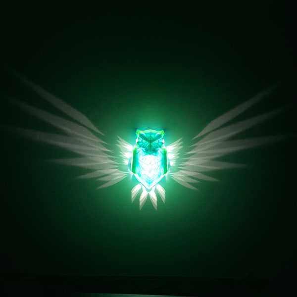 Night Owl Wall Light | Wall Art Night light