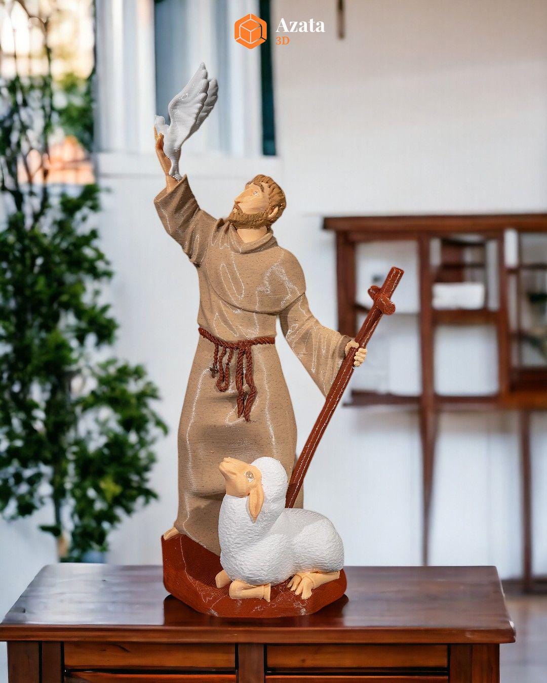 Saint Anthony Ceramic Figure - Etsy